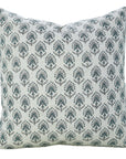 Block Print Viscous Linen Pillow Cover-Gurukul