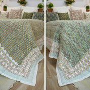 Medium Weight Cotton Block Printed Quilts