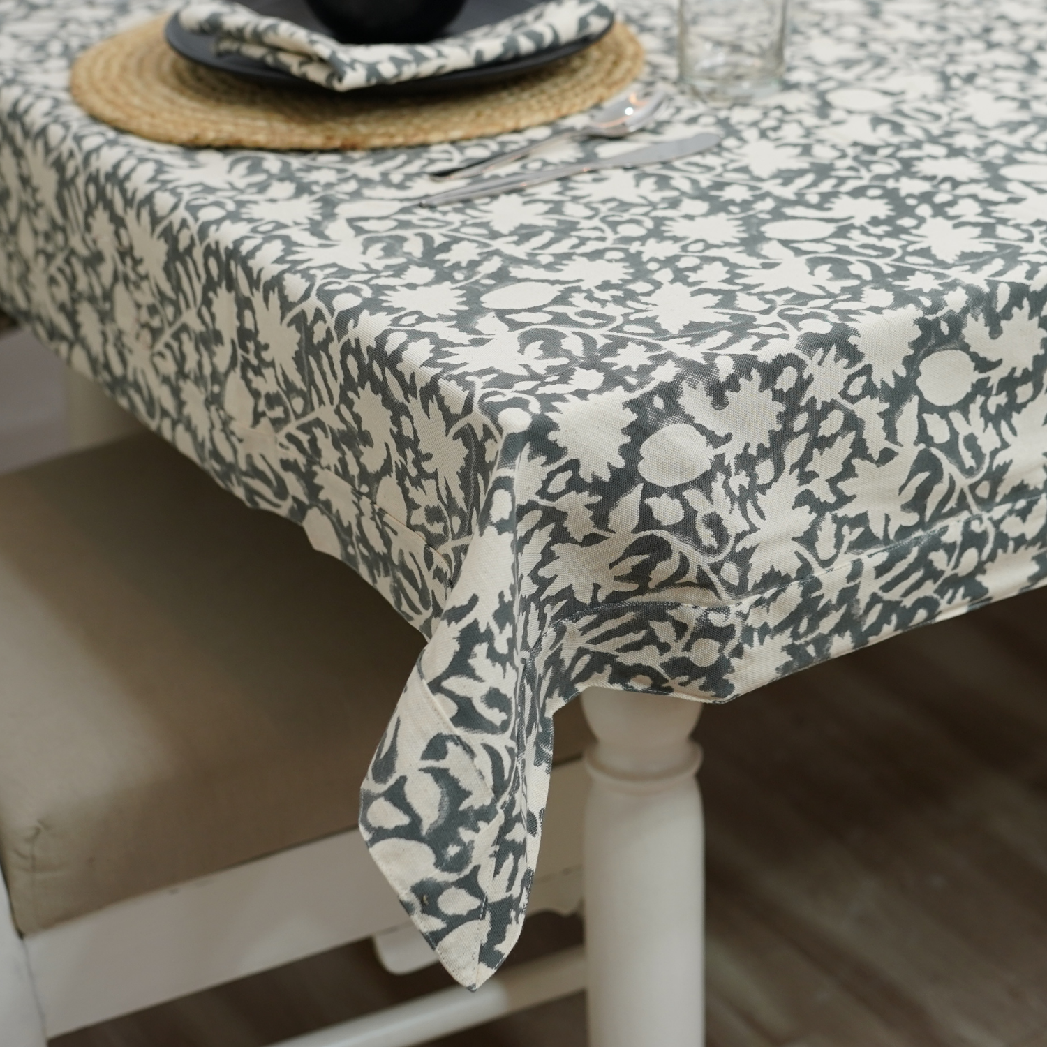 Duck Canvas Table Cloth-Manikarnika