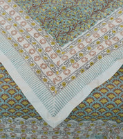 Medium Weight Cotton Block Printed Quilts