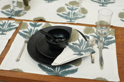 Thick Cotton White Table Runner-Badshah