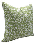 Block print Pillow cover for sofa, couch or bed- Pure Linen- FIROZA - Fabdivine