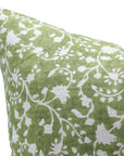 Block print Pillow cover for sofa, couch or bed- Pure Linen- FIROZA - Fabdivine