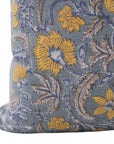 Block print Pillow cover for sofa, couch or bed- Thick Linen- KUNDANVAN - Fabdivine