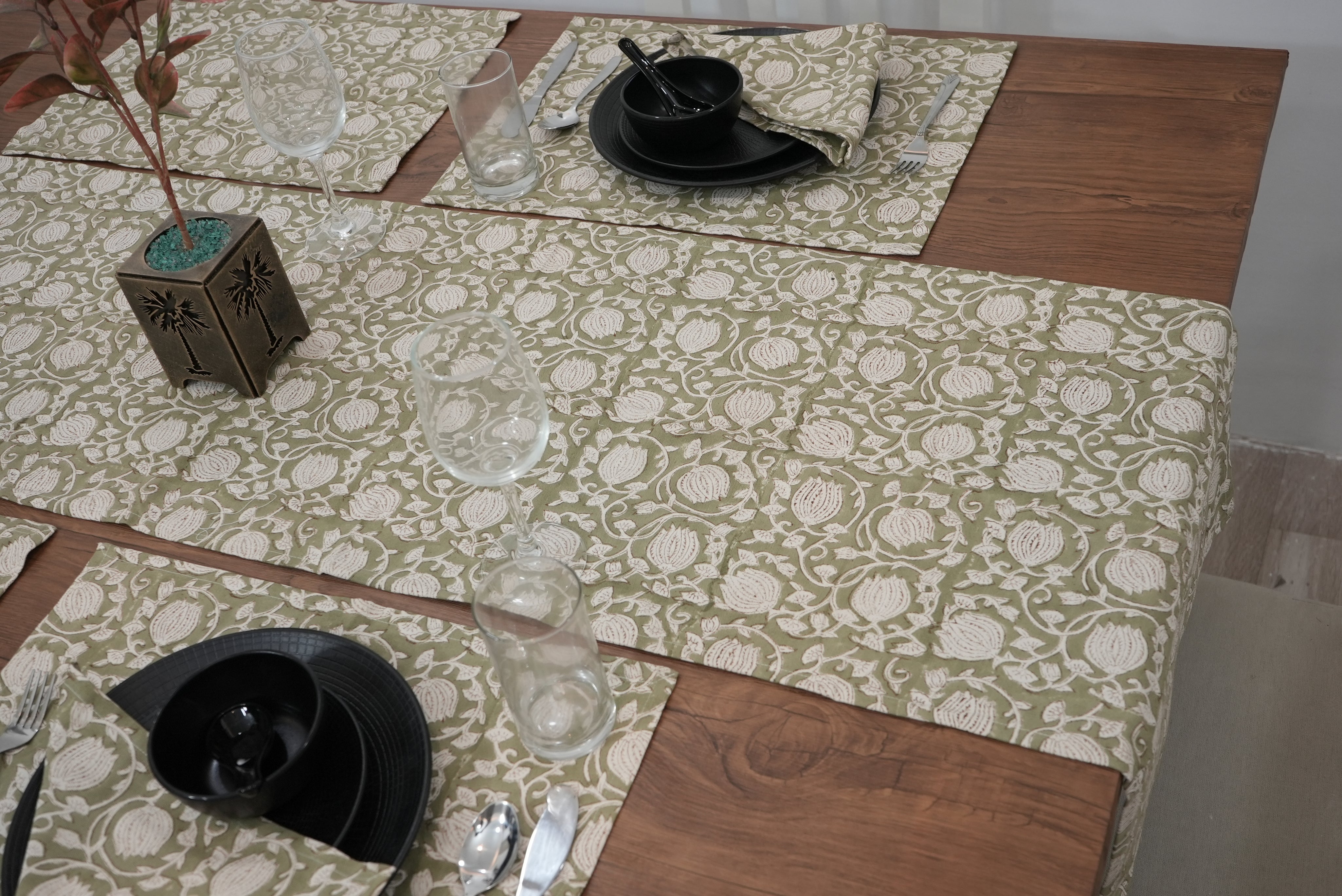 Duck Canvas Table Runner-6 Kamal