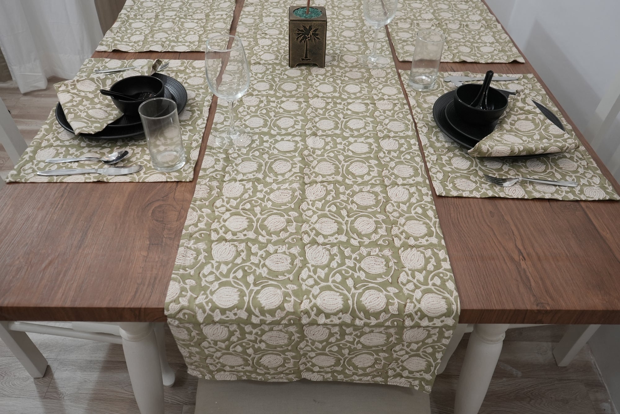 Duck Canvas Table Runner-6 Kamal