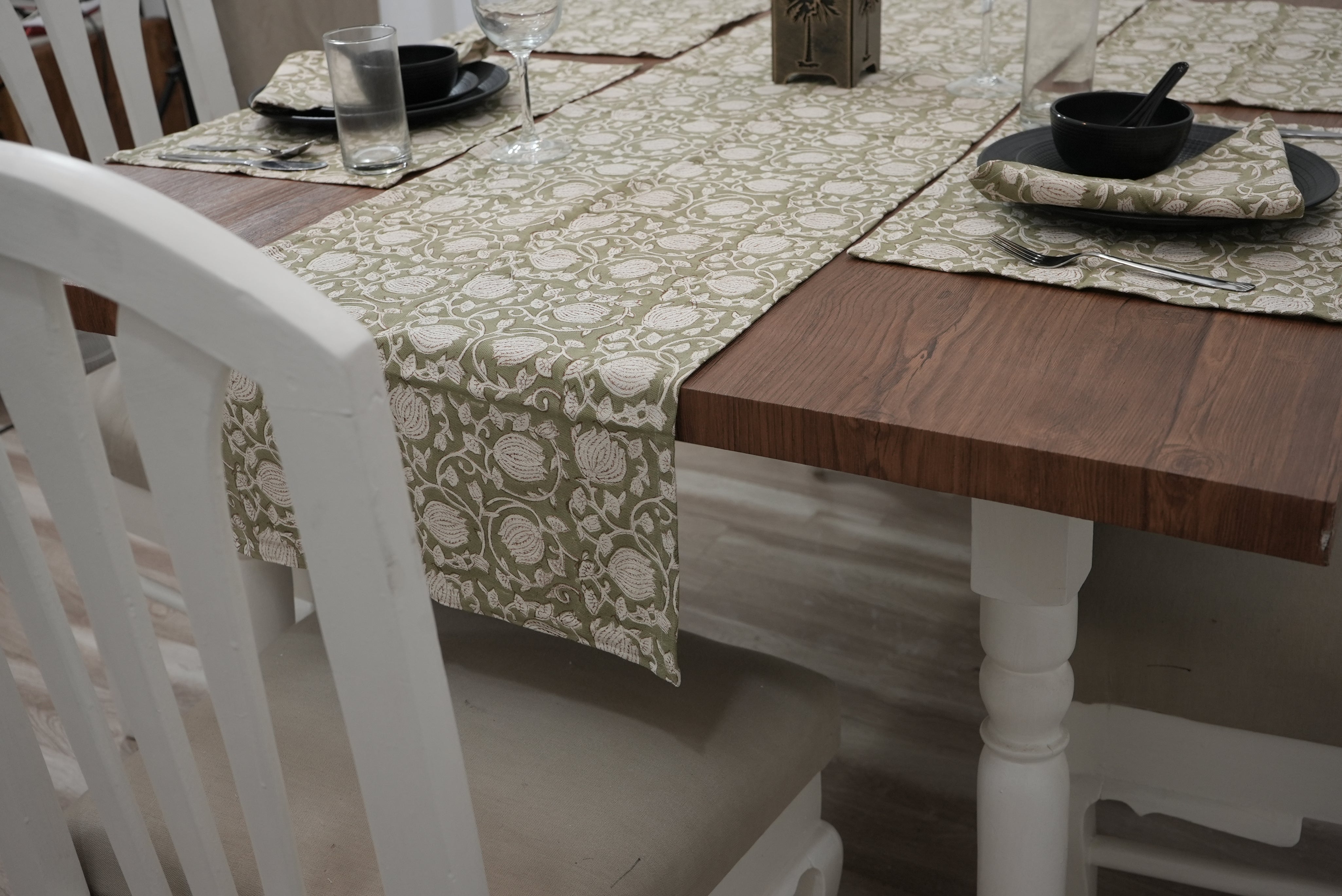 Duck Canvas Table Runner-6 Kamal