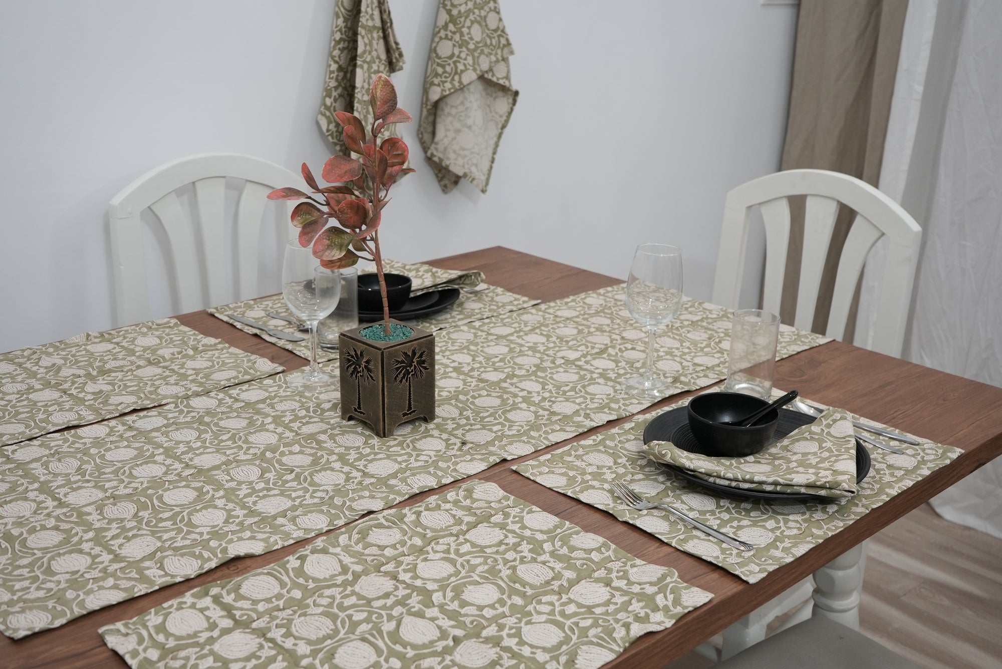 Duck Canvas Table Runner-6 Kamal