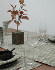 Thick Cottonwhite Table Runner-Superstar