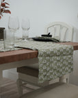 Thick Cottonwhite Table Runner-Superstar