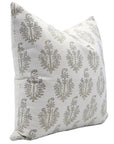 Block print Duck Canvas throw pillow cover- NEELGAGAN - Fabdivine