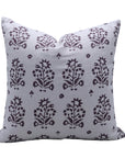 Block print Pillow cover for sofa, couch or bed- Pure Linen- SADA BAHAR - Fabdivine