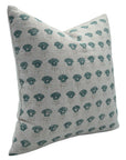 Block print Pillow cover for sofa, couch or bed- Thick Linen- KOHINOOR - Fabdivine