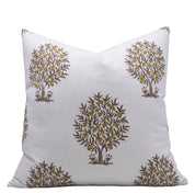 ANAR White Linen Pillow Cover - Fabdivine