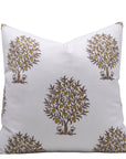 ANAR White Linen Pillow Cover - Fabdivine