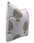 ANAR White Linen Pillow Cover - Fabdivine