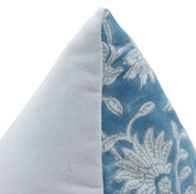 ARADHANA BLUE PILLOW COVER - FABDIVINE LLCARADHANA BLUE PILLOW COVERTCW Pillow CoverFABDIVINE LLC