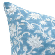 ARADHANA BLUE PILLOW COVER - FABDIVINE LLCARADHANA BLUE PILLOW COVERTCW Pillow CoverFABDIVINE LLC