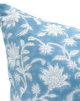 ARADHANA BLUE PILLOW COVER - Fabdivine