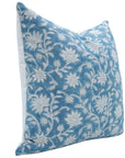 ARADHANA BLUE PILLOW COVER - Fabdivine