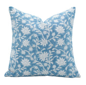 ARADHANA BLUE PILLOW COVER - FABDIVINE LLCARADHANA BLUE PILLOW COVERTCW Pillow CoverFABDIVINE LLC