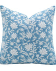 ARADHANA BLUE PILLOW COVER - Fabdivine