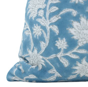 ARADHANA BLUE PILLOW COVER - FABDIVINE LLCARADHANA BLUE PILLOW COVERTCW Pillow CoverFABDIVINE LLC