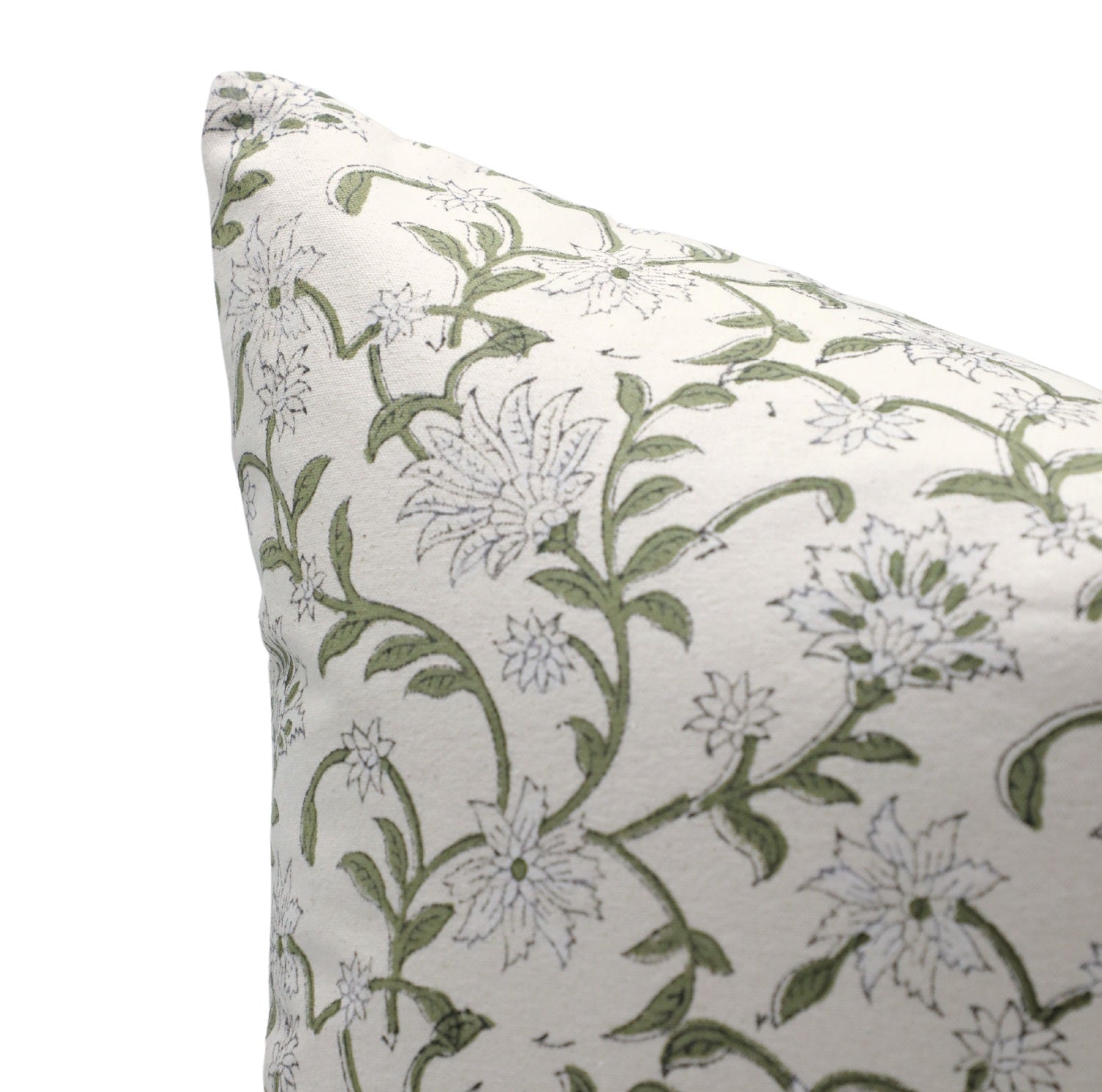 ARADHANA GREEN PILLOW COVER - Fabdivine