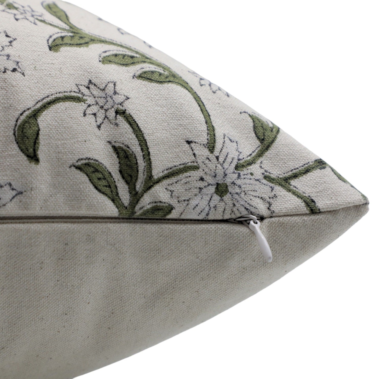 ARADHANA GREEN PILLOW COVER - Fabdivine