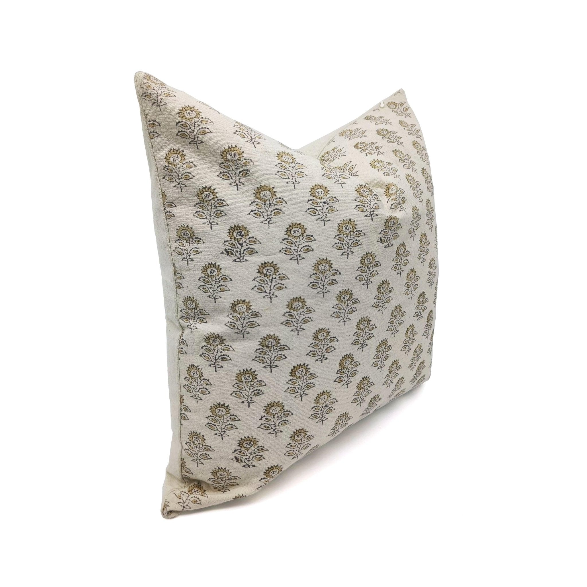 cushion cover- BAGRU BUTTI - Fabdivine