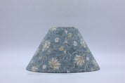 Block print cone lampshade - Aradhana - Fabdivine