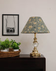 Block print cone lampshade - Aradhana - Fabdivine