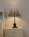 Block print cone lampshade - Aradhana - Fabdivine