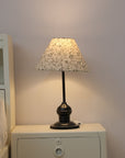 Block print cone lampshade - Himachal - Fabdivine