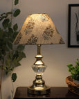 Block print cone lampshade - Hjara - Fabdivine