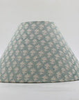 Block print cone lampshade - Pinkcity - Fabdivine