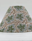 Block print cone lampshade - Pushpsamhita - Fabdivine