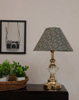 Block print cone lampshade - Superstar - Fabdivine