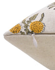 Designer Hand Block Printed Duck Canvas Cotton Pillow Cover - HAJARA Collection - Fabdivine