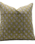 JASMINE Block Print Cotton Pillow Cover - Fabdivine