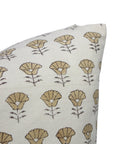 Square/Lumber block print pillow cover- duck canvas cotton- KOHINOOR - Fabdivine