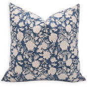 Block Print Cotton Pillow Cover - RAMESHWARAM - FABDIVINE LLC