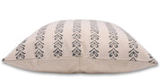 Block print pillow cover for sofa or bed made from Duck Canvas Cotton with a tribal design. - Fabdivine