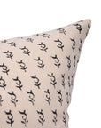 Block print Pillow cover for sofa, couch or bed- duck canvas cotton- TRIMAB - Fabdivine