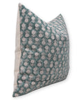 TULSI BUTI Block Print Pillow Cover for Sofa, Couch, or Bed - Fabdivine