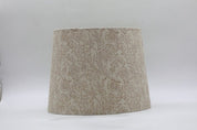 Block print drum lampshade - Jarul - Fabdivine