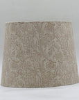 Block print drum lampshade - Jarul - Fabdivine