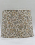 Block print drum lampshade - Qudrat - Fabdivine