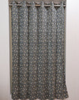 Block Print Floral Curtain: AMRITVELA - Fabdivine