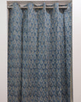 Block Print Floral Curtain: NEEL GAGAN - Fabdivine